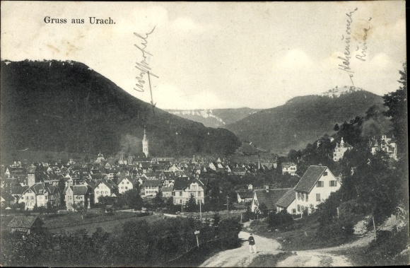 PC Bad Urach in the Swabian Alb, general view