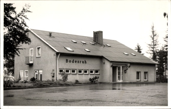 Postcard Bodesruh Heringen an der Werra, balcony