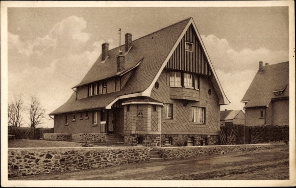 Postcard Darscheid in the Eifel, youth hostel