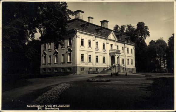 Postcard Stülpe in der Mark, convalescent home Stülpe near Luckenwalde, SVL Brandenburg