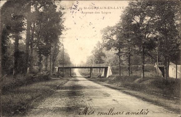 CPA Saint Germain et Laye Yvelines, Avenue des Loges