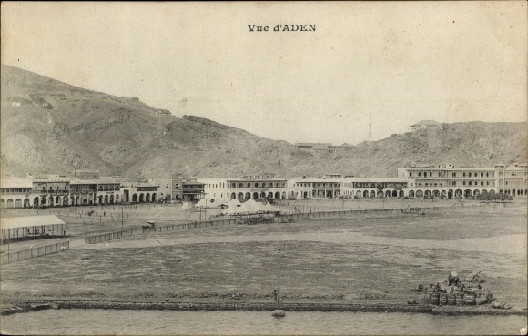 Ak Aden Jemen, Teilansicht