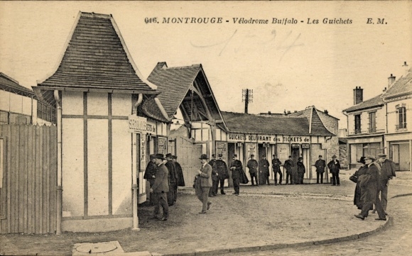 PC Montrouge Hauts de Seine, Velodrome Buffalo, Guichets