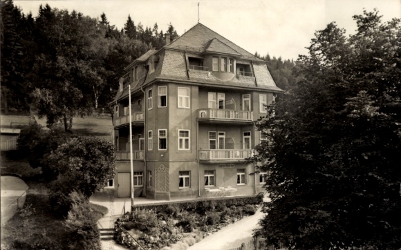 Postcard Bad Elster in Vogtland, Siegfried Rödel Home