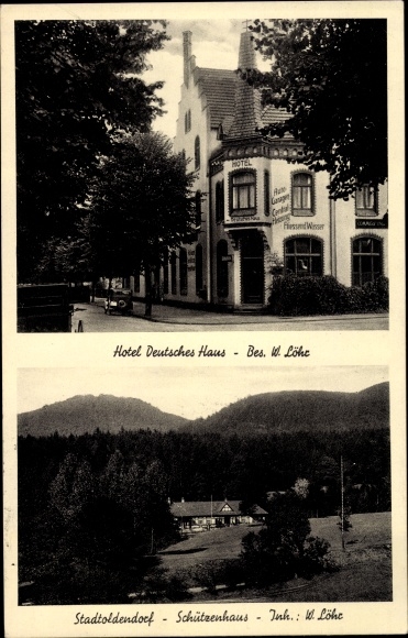 KP Stadtoldendorf w Dolnej Saksonii, Hotel Deutsches Haus, Schützenhaus