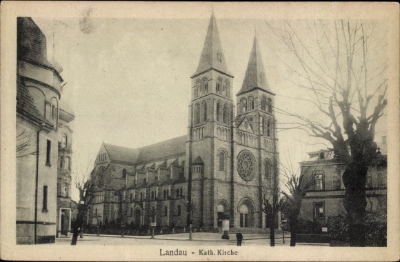PC Landau in der Pfalz, Catholic Church, exterior view