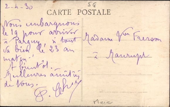Postcard Marokko, Scenes and Types, Moroccan preparing tea, Maghreb