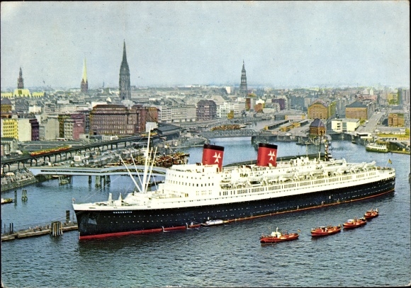 PC Hamburg, steamer Hanseatic, Hamburg Atlantic Line