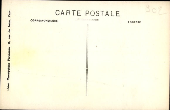 Postcard Rochefort en Yvelines, The Church, apse and bell tower, Kirche