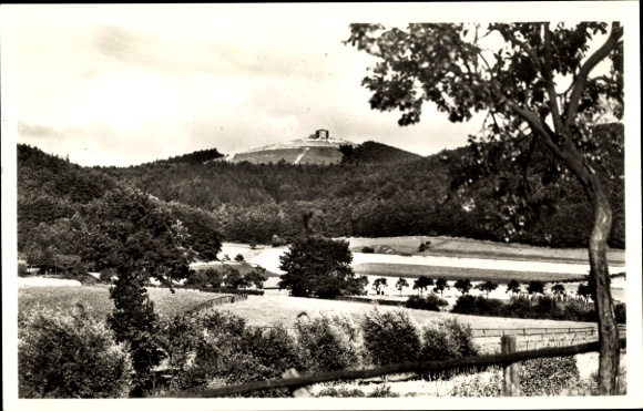 Postcard Lügde in the Weserbergland, Berggastätte Köterberg