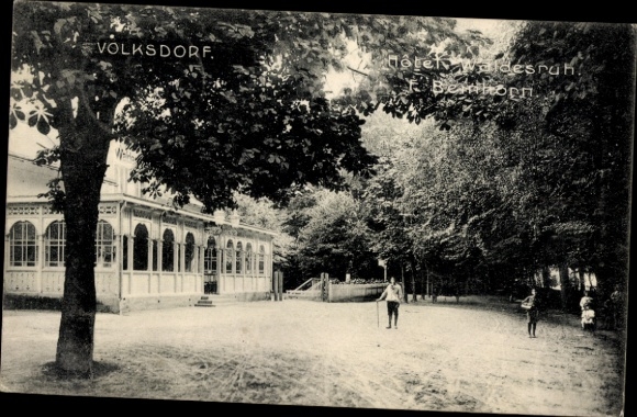 Ansichtkaart Hamburg Wandsbek Volksdorf, Hotel Waldesruh