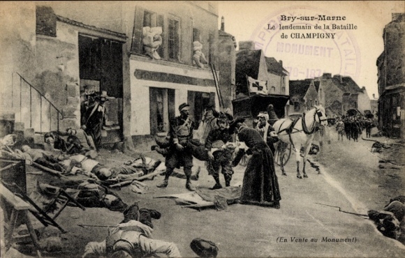 Artist PC Bry sur Marne, Le lendemain de la Btaille de Champigny
