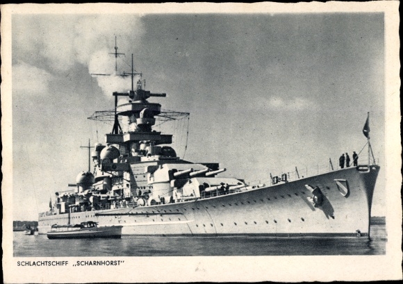 PC Deutsches Kriegsschiff, Scharnhorst, Battleship, Kriegsmarine