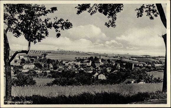 Ak Rittersdorf in de Eifel, uitzicht op de stad en omgeving