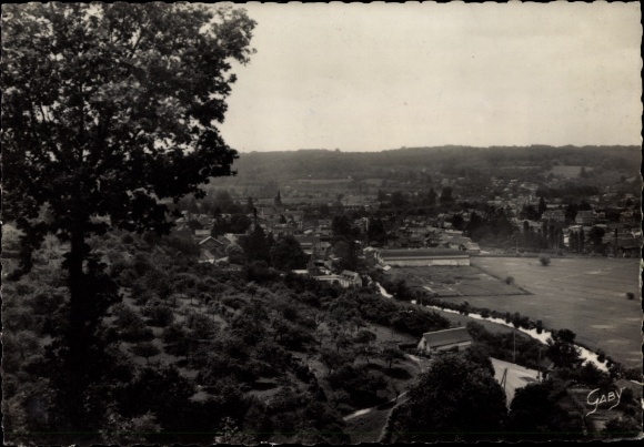Postcard Brionne Eure, General view, La Risle