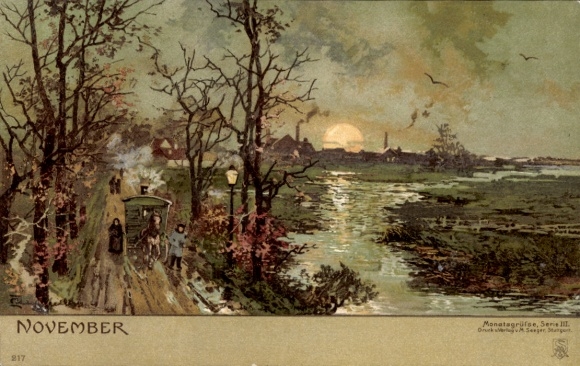 Artist Postcard Month November, Landscape