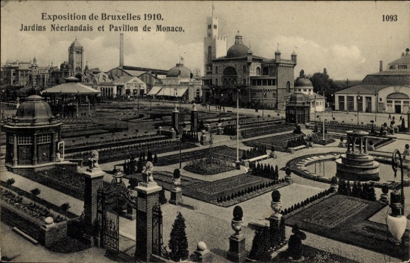 KP Wystawa Światowa Bruksela 1910, Ogrody Holenderskie, Pawilon Monako