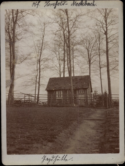 Photo Meckbach Ludwigsau in Hesse, view of the hunting lodge