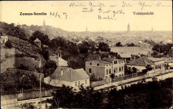 KP Zemun Semlin Beograd Belgrad Serbia, widok ogólny
