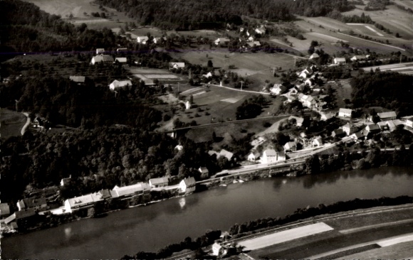 Albert Hauenstein in the Palatinate Forest, aerial photograph