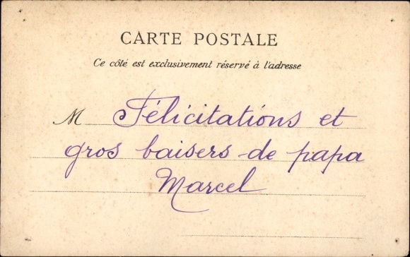 Postcard Saint Louis Senegal, Avenue des Cocotiers, Palmenallee