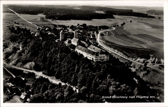 Postcard Hirschberg Beilngries in the Altmühltal Bavaria, Hirschberg Castle