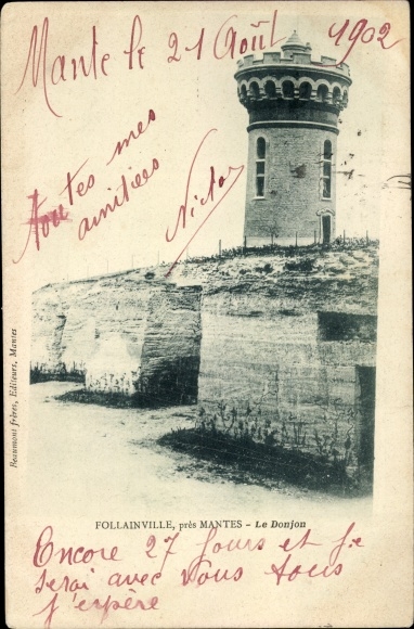 PC Follainville Dennemont Yvelines, Le Donjon