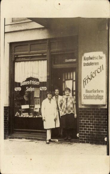 zdjęcie KP Berlin Prenzlauer Berg, Salon Fryzjerski Damskiej Elsa Wiesner, Lychener Str. 6