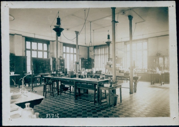 Photo Paris, Pasteur Institute, 25th anniversary, laboratory