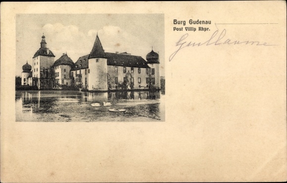 Ak Wachtberg im Rhein Sieg Kreis, Burg Gudenau