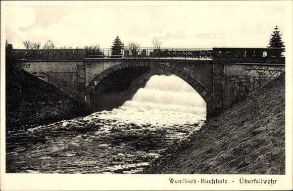 Postcard Märkisch Buchholz in Brandenburg, Wendisch Buchholz, raid