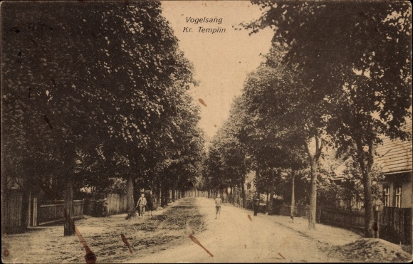 PC Vogelsang Templin Zehdenick in the Mark, street section
