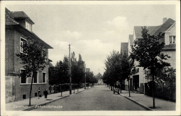 KP Genthin nad kanałem Łaby i Haweli, Bahnhofstrasse