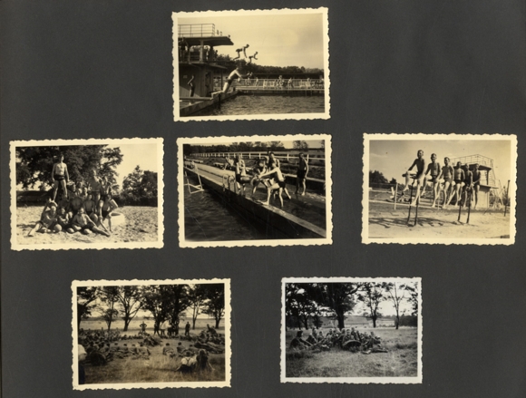 Photo Album Wehrmacht Propaganda Military. Olympiad Berlin. dessau My time as a soldier 1935-1936