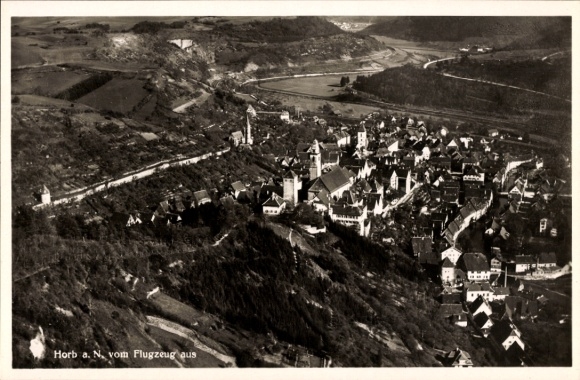 KP Horb am Neckar, zdjęcie lotnicze
