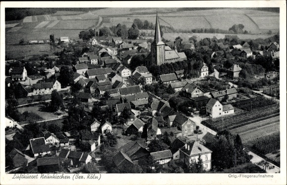 PC Neunkirchen Seelscheid in the Rhein Sieg district, aerial photo