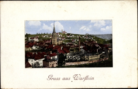 PC Warstein im Sauerland, town view