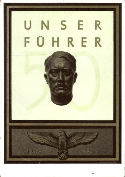 KP Führer i kanclerz Rzeszy Adolf Hitler, 50. urodziny 1939