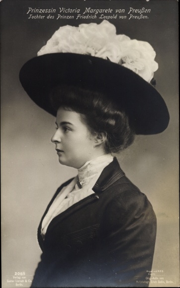 Ak Prinzessin Viktoria Margarete von Preußen