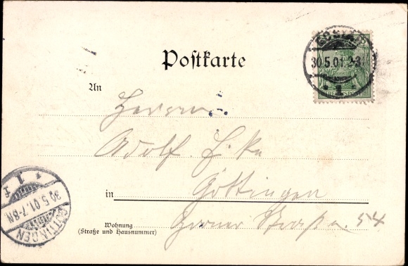 Artist PC Bahndorf, Heribert, Goslar in Lower Saxony, Ulrichskapelle, imperial house, coat of arms