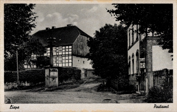 PC Liepe an der Oder Barnim district, post office