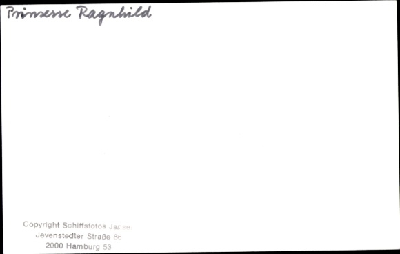foto schip Prinsesse Ragnhild, NFDS