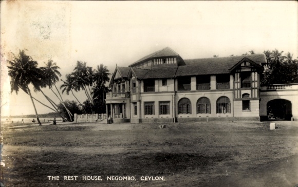 Ak Negombo Sri Lanka Ceylon, Rasthaus