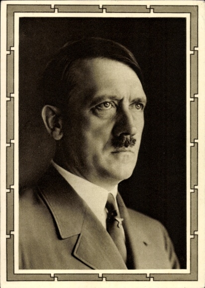 Ganzsachen Ak Führer und Reichskanzler Adolf Hitler, Portrait