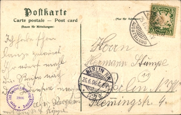 Embossed Chromo-Litho Nuremberg in Middle Franconia, Eppelein-Sprung, Eppelein von Gailingen