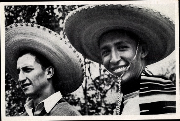 Collection picture Olympic Games 1936, Mexican basketball players