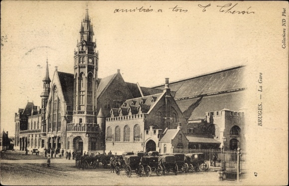 PC Bruges Bruges Flanders West Flanders, The Train Station