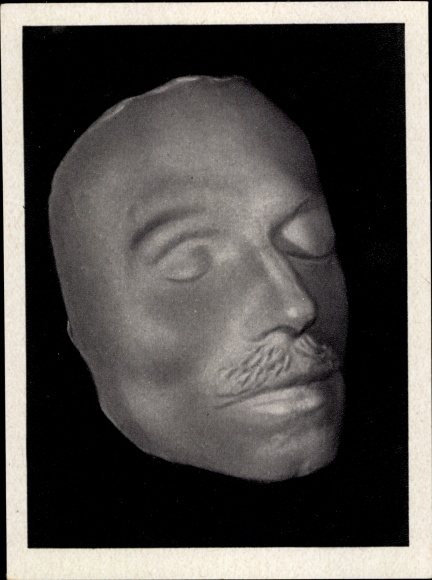Collective picture history of the German workers&#39; movement Part III Picture 7, Karl Liebknecht&#39;s death mask