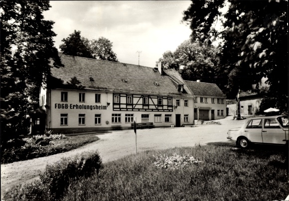 Ak Oberschöna in Sachsen, FDGB Erholungsheim Oelmühle