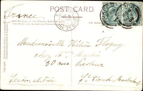 Studentika Postcard Oxford South East England, Oxford University Robes, Scholar
